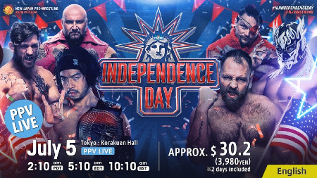 NJPW STRONG INDEPENDENCE DAY Tokyo Day 2