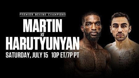 Showtime Boxing Martin vs Harutyunyan 2023
