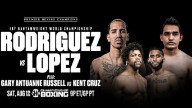 Watch Show Boxing Rodriguez Vs Melvin Lopez 8/12/23