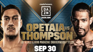Watch Opetaia vs Thompson 9/30/23