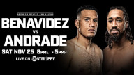Watch Benavidez vs Demetrius Andrade Boxing PPV 11/25/23