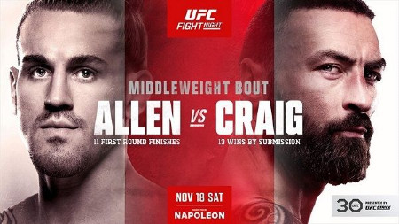 UFC Fight Night Allen vs. Craig