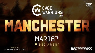 Watch Cage Warriors 168 (March 16th 2024)