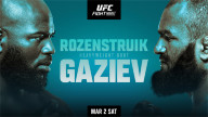 Watch UFC Fight Night 238: ROZENSTRUIK vs GAZIEV 3/2/2024