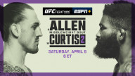 Watch UFC Fight Night: Allen vs. Curtis 2 (4/6/2024)