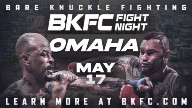 Watch BKFC Fight Night Omaha Carlos Trinidad-Snake vs Dustin Pague 17 May 2024