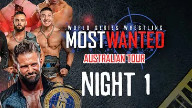 Watch World Series Wrestling Most Wanted Night 1 Brisbane 28th June 2024